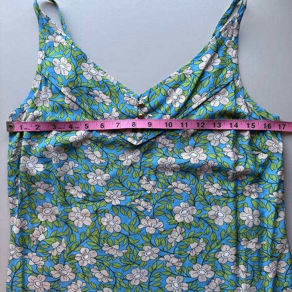 CABI Vine Blue Floral Cami Spring Womens Top Small - Picture 6 of 6